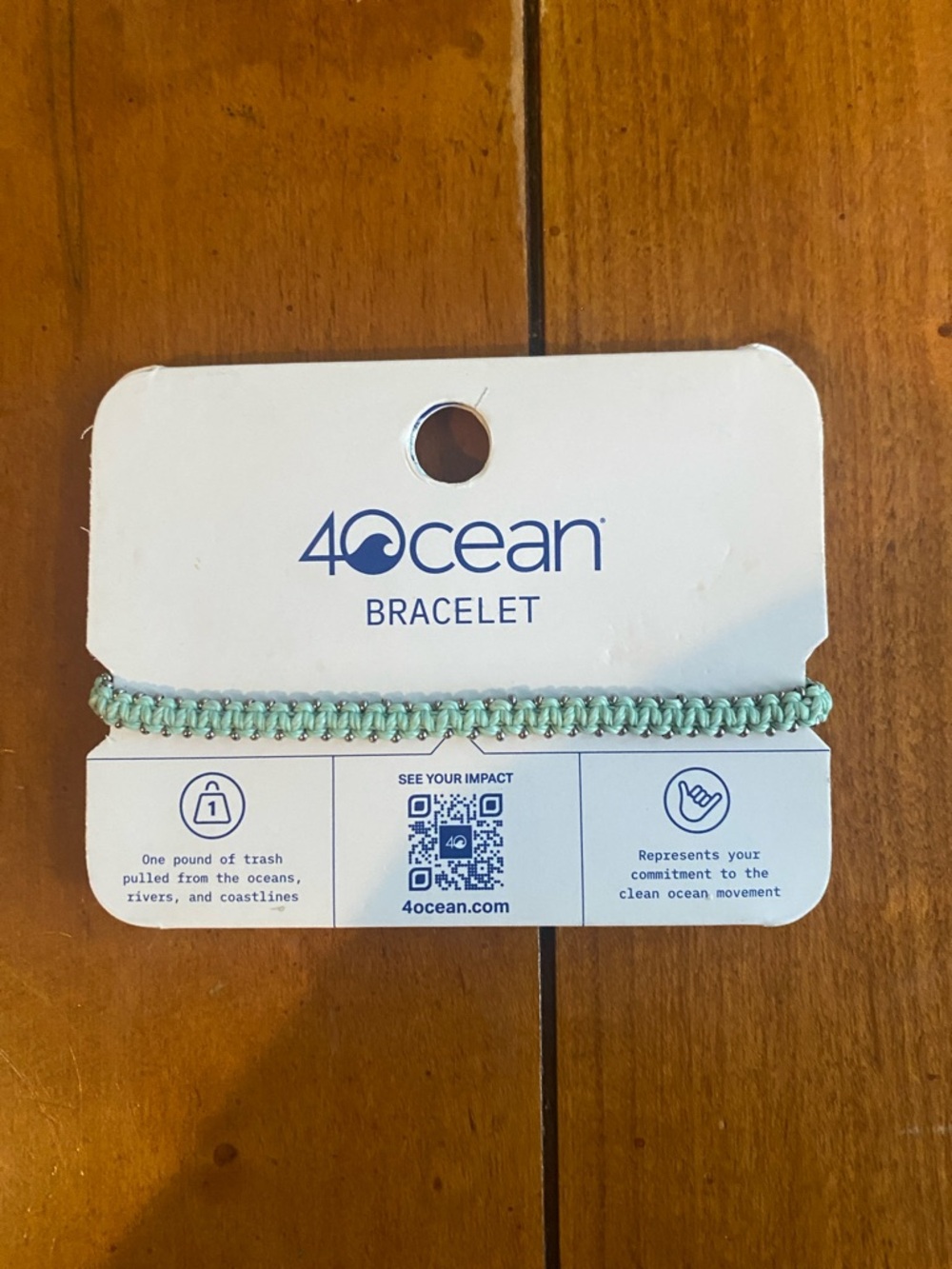 4Ocean Bracelet. Funds a global ocean cleanup. NWT